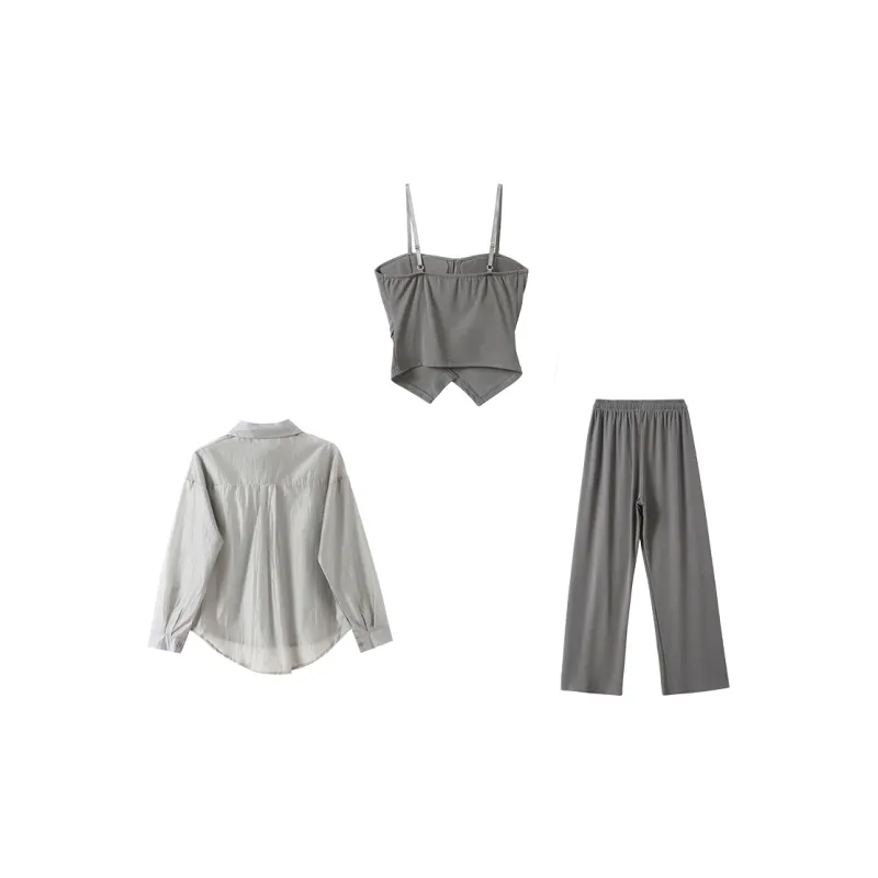ZCDECO Shirt Matching Set Women's-1