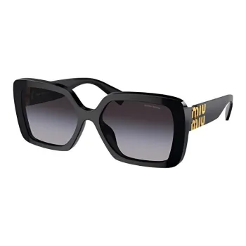 MIU MIU Logo plaque Oversized frame Sunglasses