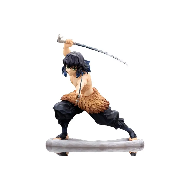 CRAFTSMANSHIP KOTOBUKIYA Artfx J Demon Slayer Inosuke Hashibira With Bonus Face Part Figure Tan-2