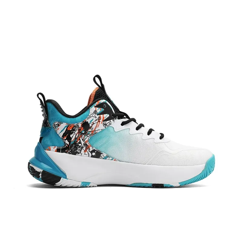 K-bird Cushioning Anti-Slip And Wear-Resistant Mid-Top Basketball Shoes Men's-1