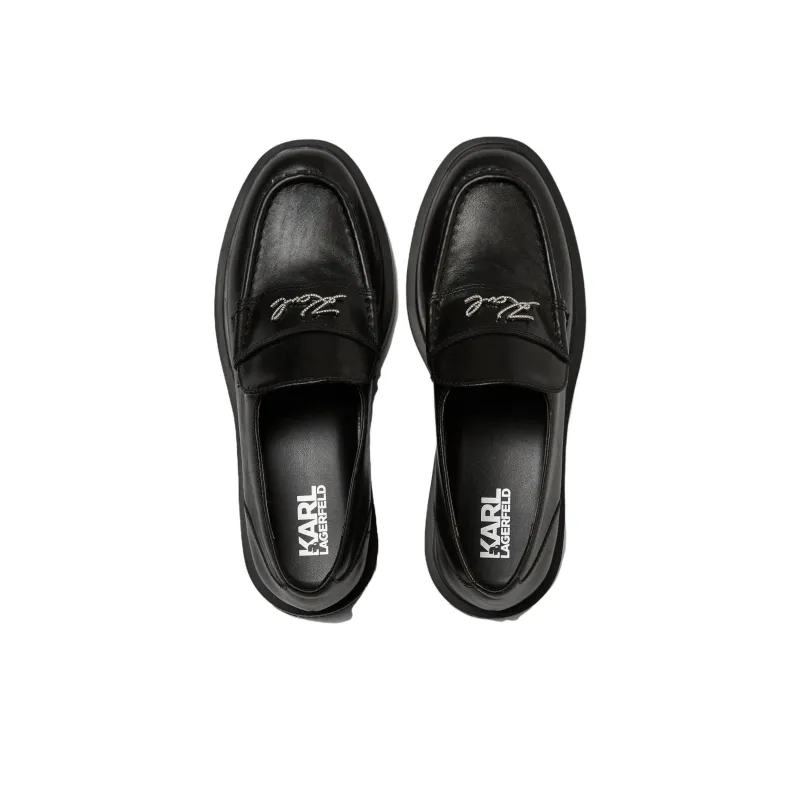 Karl Lagerfeld Macie Signia Rhinestone embellished Loafers Women's-3