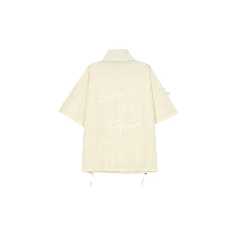 SNBL Cropped Coats Women's Custard-1