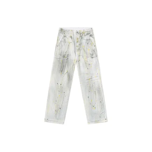 Voguo Relay Jeans Unisex Dirty White