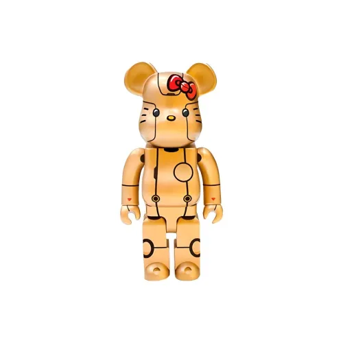 BE@RBRICK Robot Hello Kitty Gold