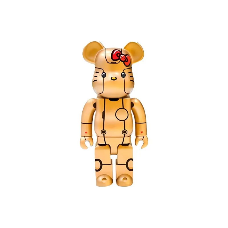 BE@RBRICK Robot Hello Kitty Gold-0