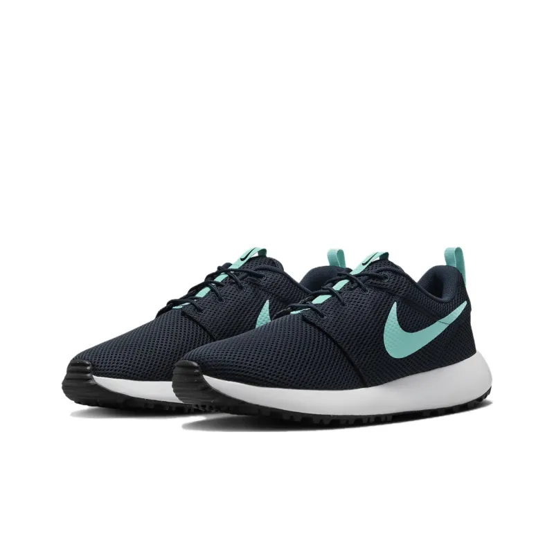 Nike Roshe G Abrasion Resistant Breathable Low Top Golf Shoes Unisex Blue Green-2