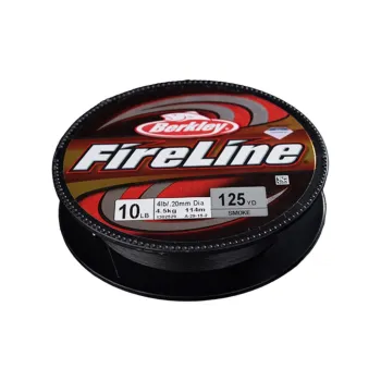 BERKLEY Fish Line Main Line United States Line Of Fire Bekley Fireline Smoke Gray 114 Meters
