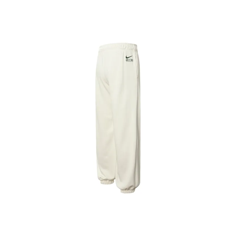 Nike Knitted Sports Pants Women's Ecru-2