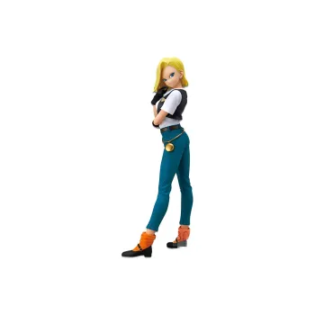 BANPRESTO Android 18 Glass Factory Sparkling Charm Bonus Gifts 25cm