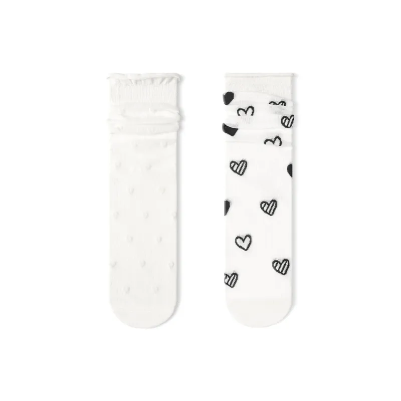 Primeet Mid Calf Socks Women's 2 Pack-8