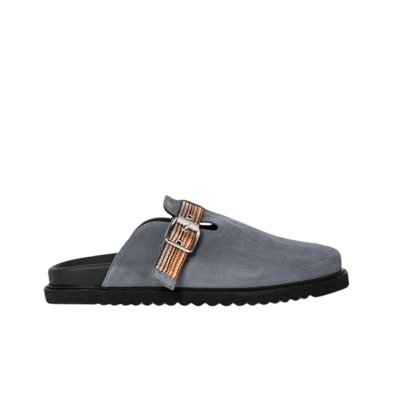 Paul Smith Wrap-toe Slippers Men's Gray-1