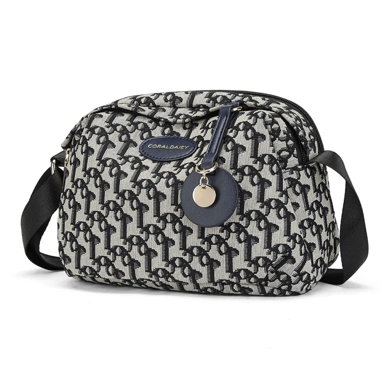 CORALDAISY Pu Cell Phone Pouch Shoulder Bag Handbag Crossbody Bag Women's Dark Blue-0