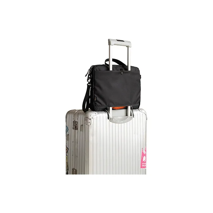 MYBRANDORIGINAL Nylon Laptop Bag Regular Unisex Black-4