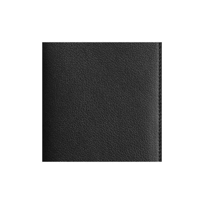 HERMES Citizen Twill Evergrain Calfskin Wallet Unisex 89 Noir Black-2