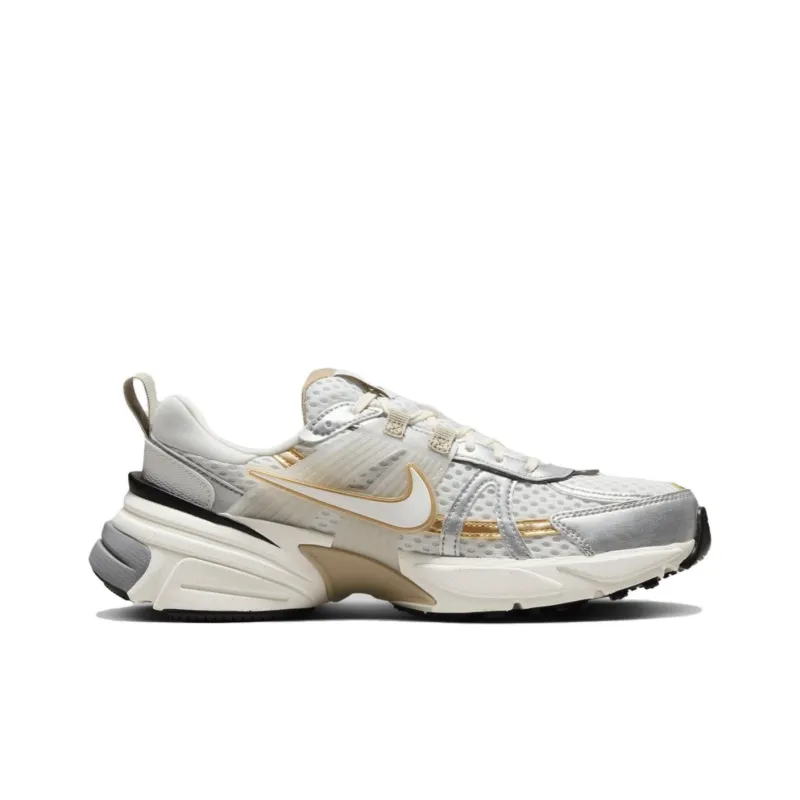 Nike V2K Run 'Khaki Metallic Silver' Women's-1