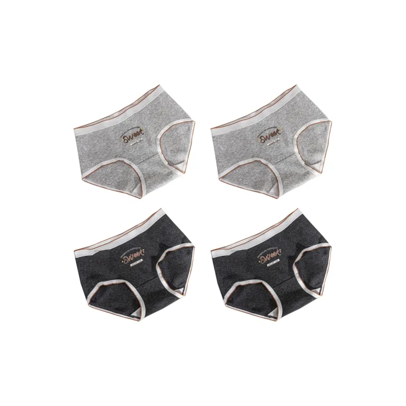 PLANDOO Underpants Women's 4 Pack-11