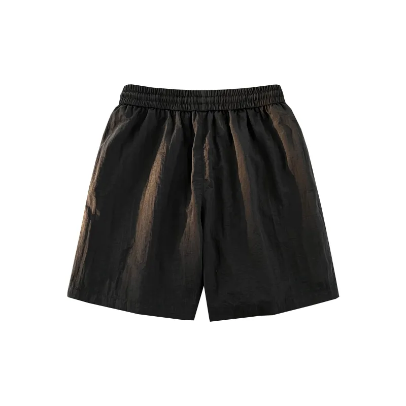 URBAN AUTHENTIC Casual Shorts Unisex Violet-25