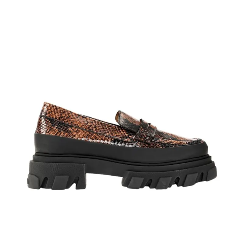 GANNI Casual Single Shoes Women's Brown-1