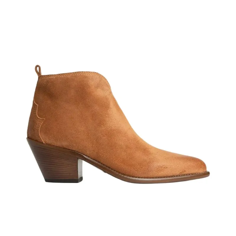 SARTORE Ankle Boots 6cm Women's Brown-1