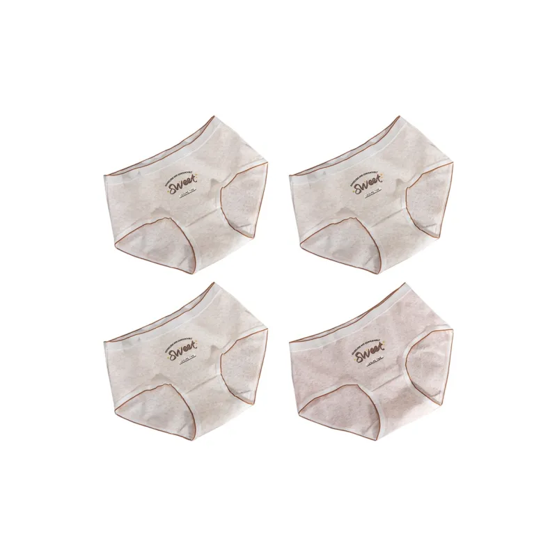 PLANDOO Underpants Women's 4 Pack-16