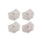 4 Pack (Ecru+Ecru+Ecru+Light Pink)