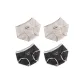 4 Pack[Ecru+Ecru+Black+Black]