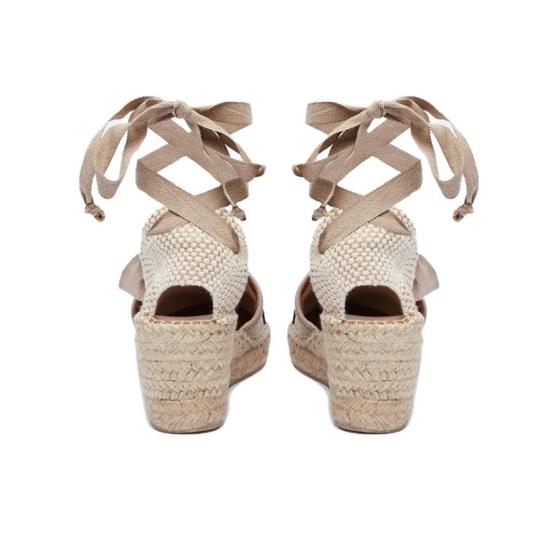 Carel Parasol Espadrilles 6.5cm Women's Beige-3