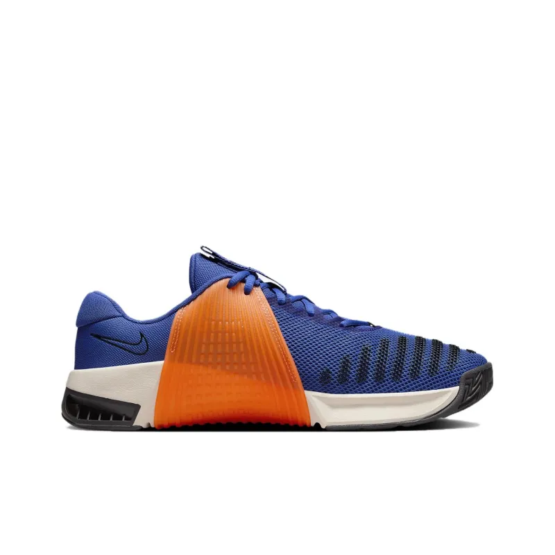 Nike Metcon 9 Anti Slip Wear Resistant Low Top Casual Running Shoes Men's Blue Orange-1