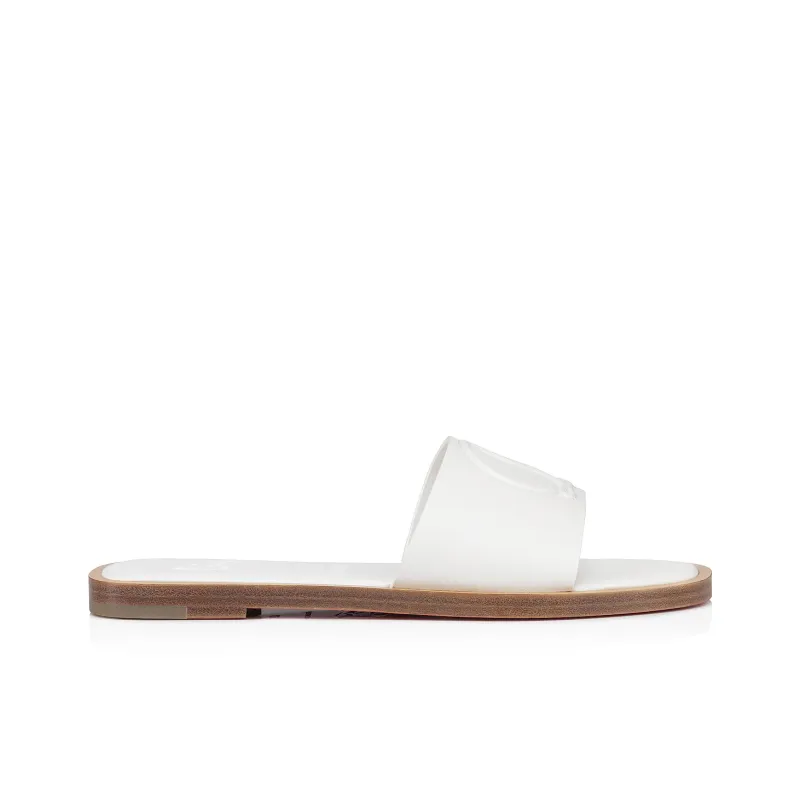 CL LUBOTING Slide Slippers Women's White-1