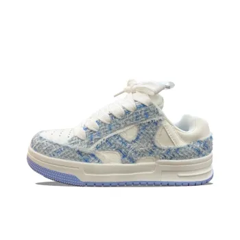 XLAIII Anti-Slip And Wear-Resistant Breathable Low-Top Canvas Shoes Unisex Water Cloud Blue