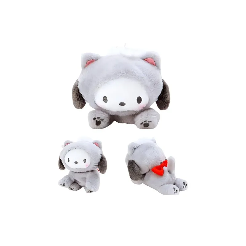 Sanrio Tarepanda Collection Pochacco Dolls Plush Pendant 13cm High-3