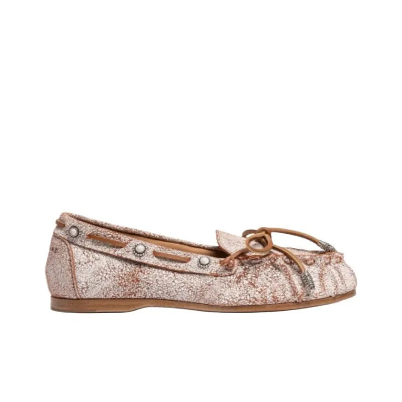 SARTORE SR4100 Boat Shoes Women's White-1