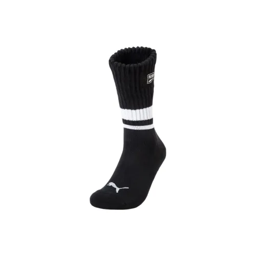 PUMA Mid-Calf Socks Unisex 1 Pack Black