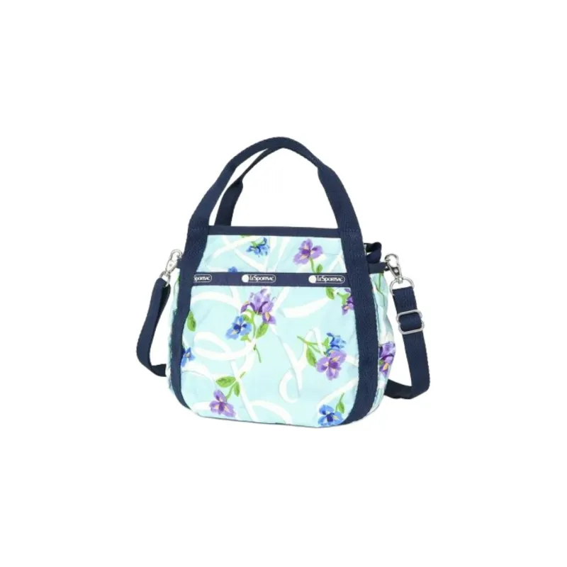 LeSportsac Polyester Shoulder Bag Crossbody Bag Handbag Mini Women's Light Blue-1