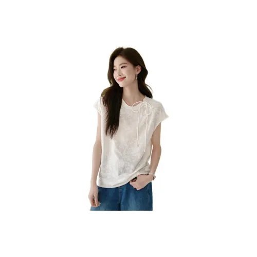 Mo Han Yi Mei Shirts Women's Off White