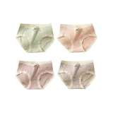 [4 Pack]Light Green+Light Purple+Shrimp Red+Light Gray