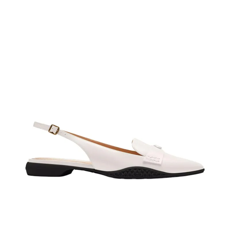 COACH Carrie Casual Single Shoes Women's White-1