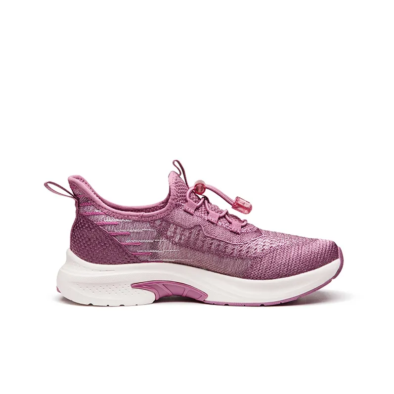 ZULIZ Moisture Wicking Lightweight Casual Shoes Unisex Pink Gray-1