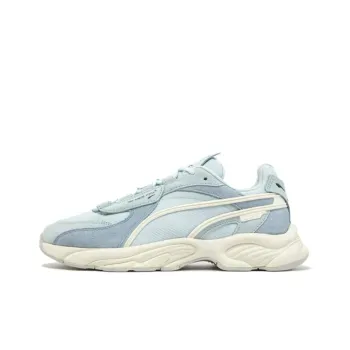 PUMA Rs Connect Cushioned Slip Resistant Breathable Low Top Casual Shoes Unisex Blue White