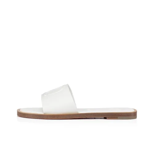 CL LUBOTING Slide Slippers Women's White
