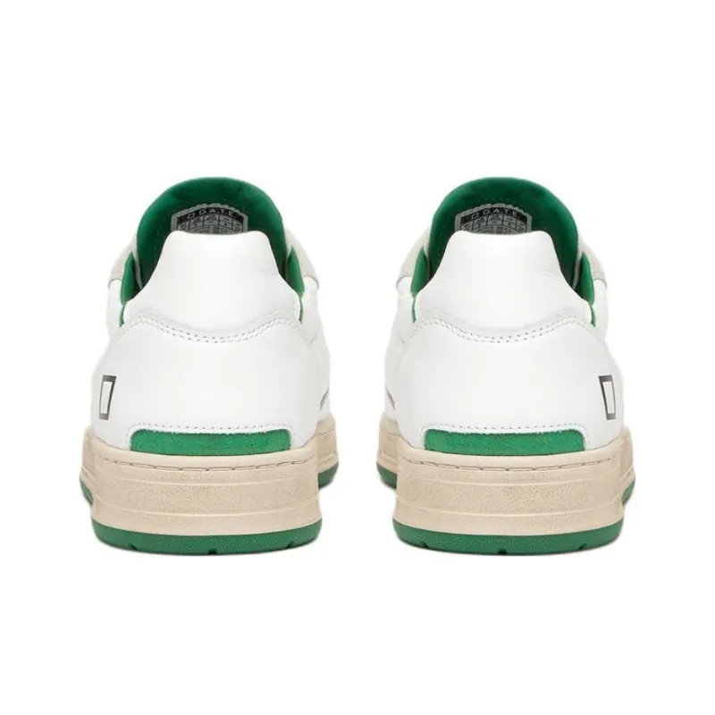 D.A.T.E Court 2.0 Low-Top Skateboard Shoes Men's White-4