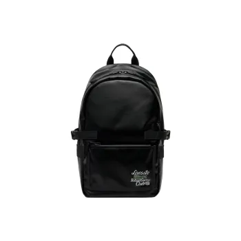 LACOSTE Coated Polyester Backpack Small Size Men's Green