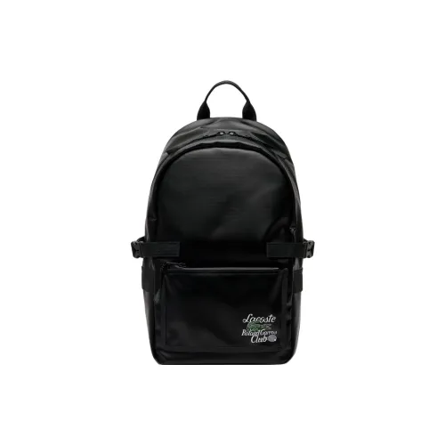 LACOSTE Coated Polyester Backpack Small Size Men's Green