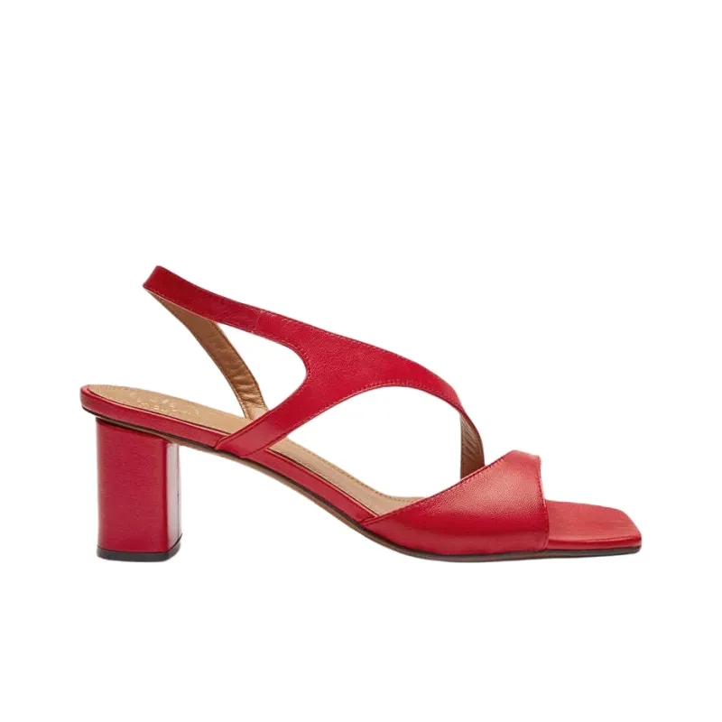 ATP Atelier Mattine Strap Sandals 5.5cm Women's Red-1