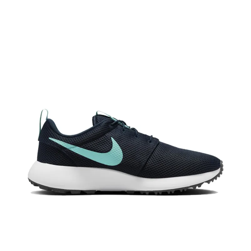 Nike Roshe G Abrasion Resistant Breathable Low Top Golf Shoes Unisex Blue Green-1