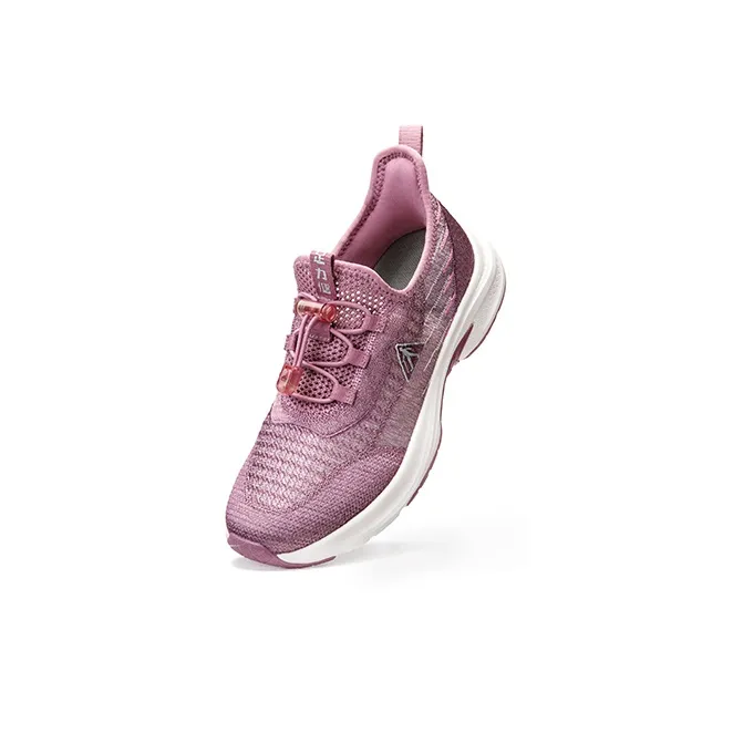 ZULIZ Moisture Wicking Lightweight Casual Shoes Unisex Pink Gray-3