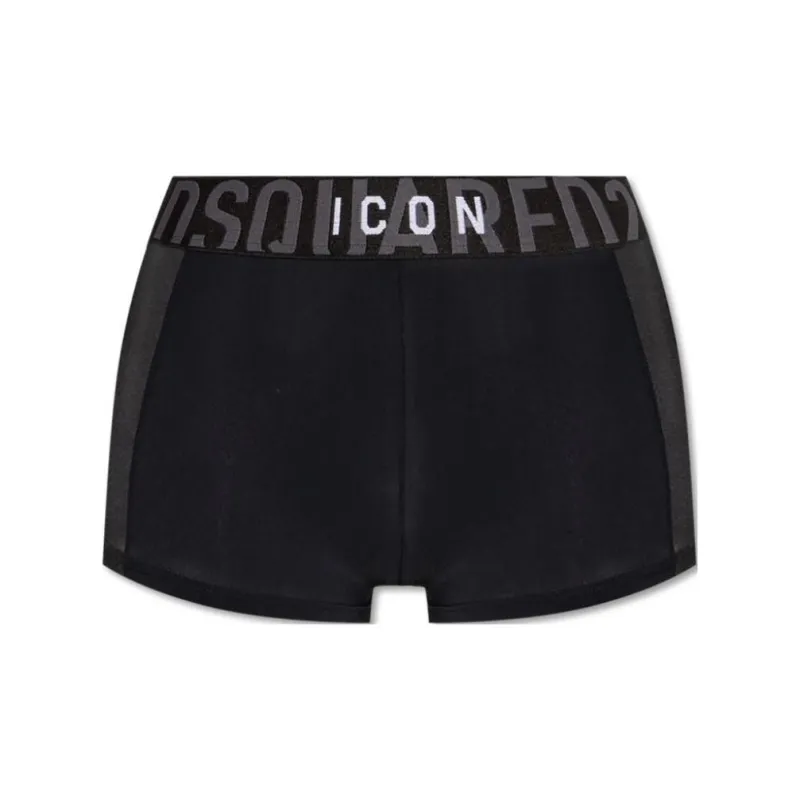 DSQUARED 2 Logo Intarsia Boxer Shorts-0