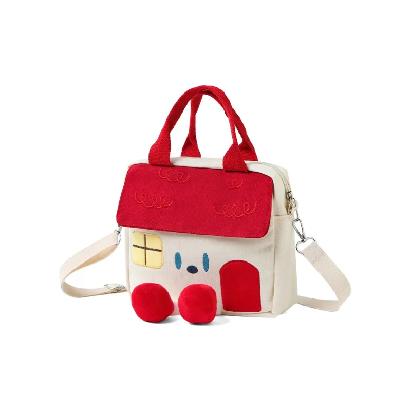 Bywhich Polyester Shoulder Bag Crossbody Bag Handbag Regular Women's Red/Yellow-1