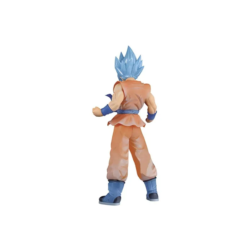 BANPRESTO Dragon Ball Super Clearise Super Saiyan God Super Saiyan Son Goku Figure Orange-3