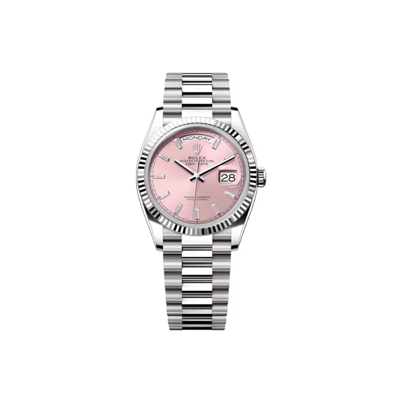 ROLEX Women's Week type Calendar Watch-0
